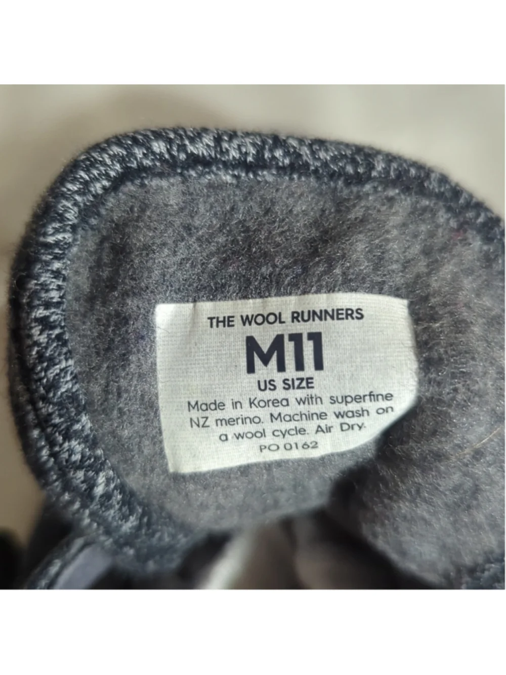 Allbirds Mens Wool Runner Mizzles Sneakers Gray Size 11 - Picture 5 of 7